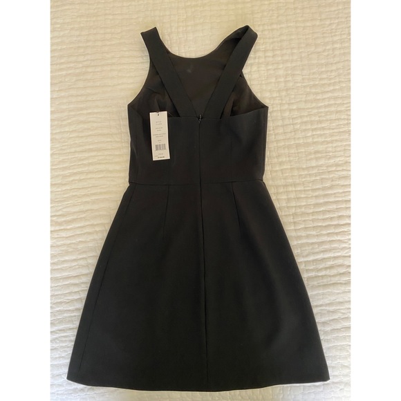 French Connection - Black V Back Tank Dress - Picture 4 of 5